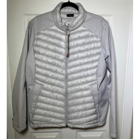 32 Degrees Heat Lightweight Women's Standup Collar Gray Jacket Size XXL NWT - Picture 7 of 8